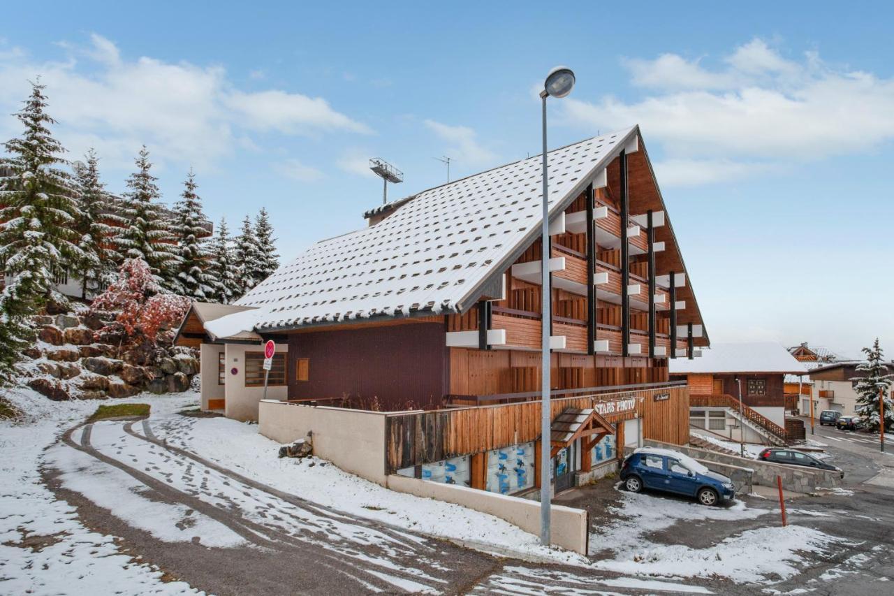 Appartement Spacieux L'Alpe D'Huez, Balcon Kültér fotó